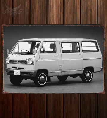 Металлическая табличка Nissan Cherry Cab Van (C20)